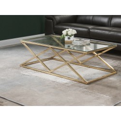 Table basse en palissandre...