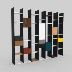 Bibliothèque - Blanc,...